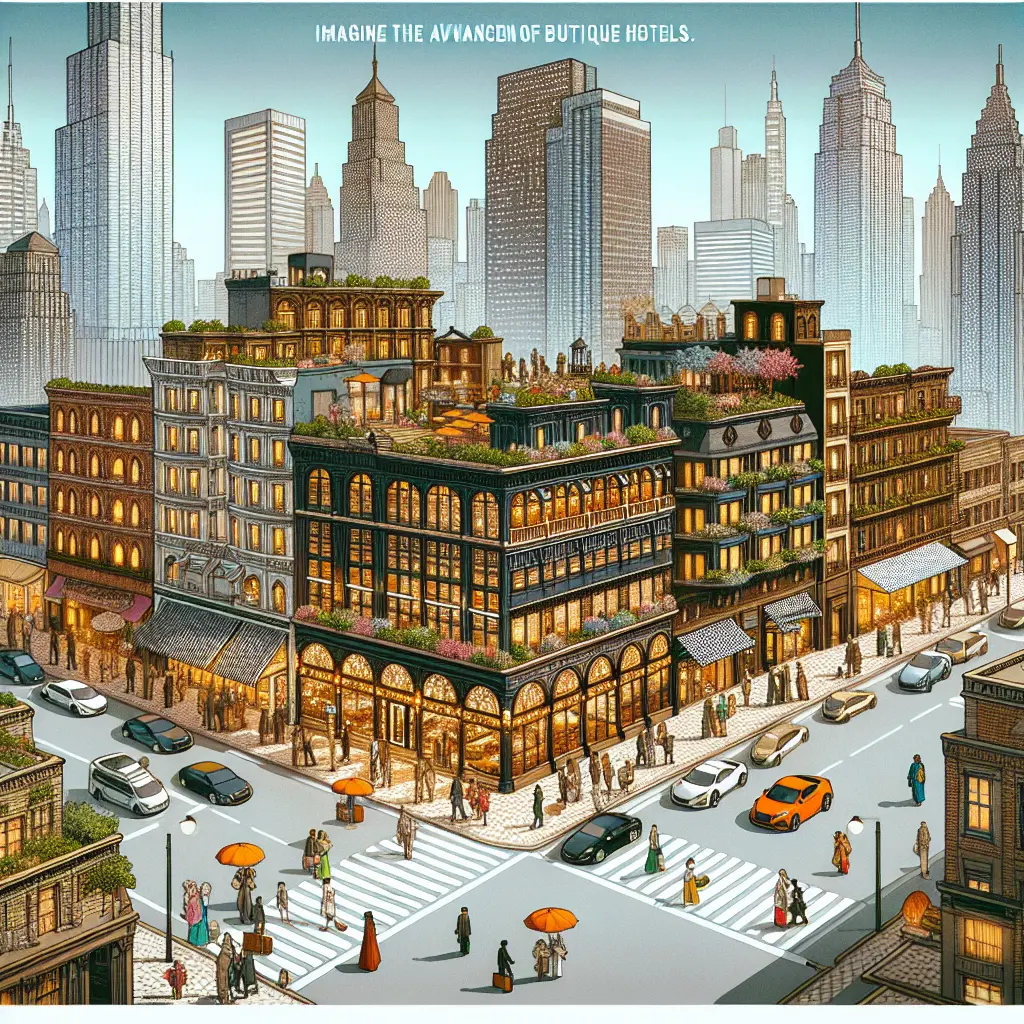 Representation of Exploring the Rise of Boutique Hotels in Urban Landscapes