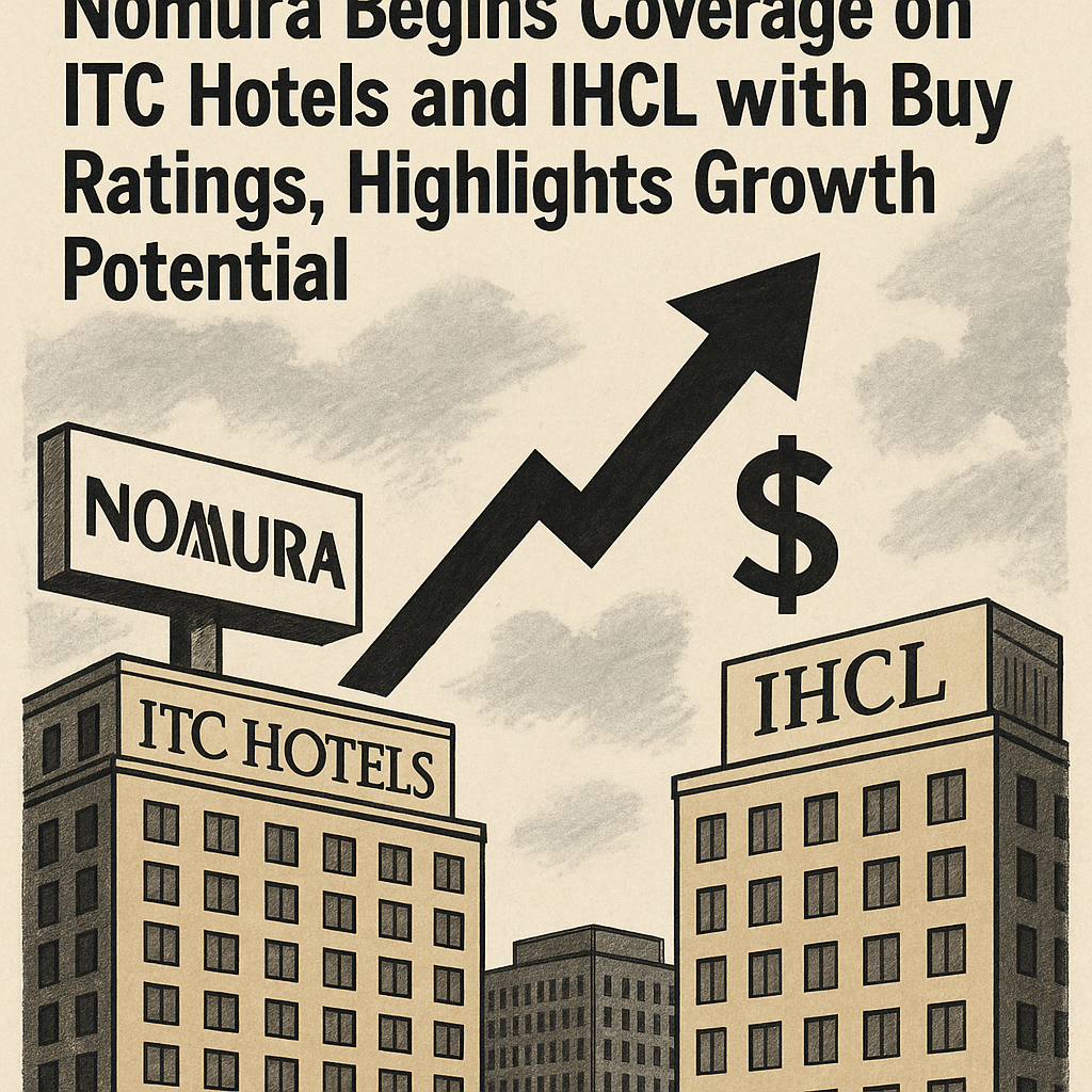 Representation of Nomura Begins Coverage on ITC Hotels and IHCL with Buy Ratings, Highlights Growth Potential